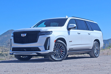 2023 Cadillac Escalade V First Drive Review: The Ridiculousness Is the Point